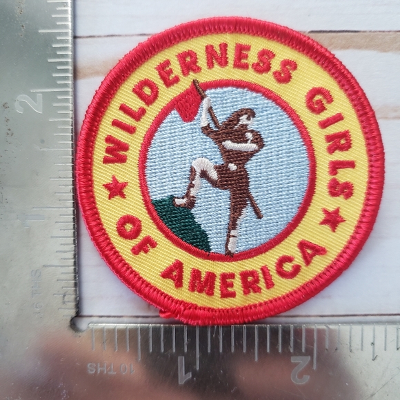 Troop Beverly Hills Wilderness Girls Patches - Set of 2 - Uniform Costume - Picture 4 of 7